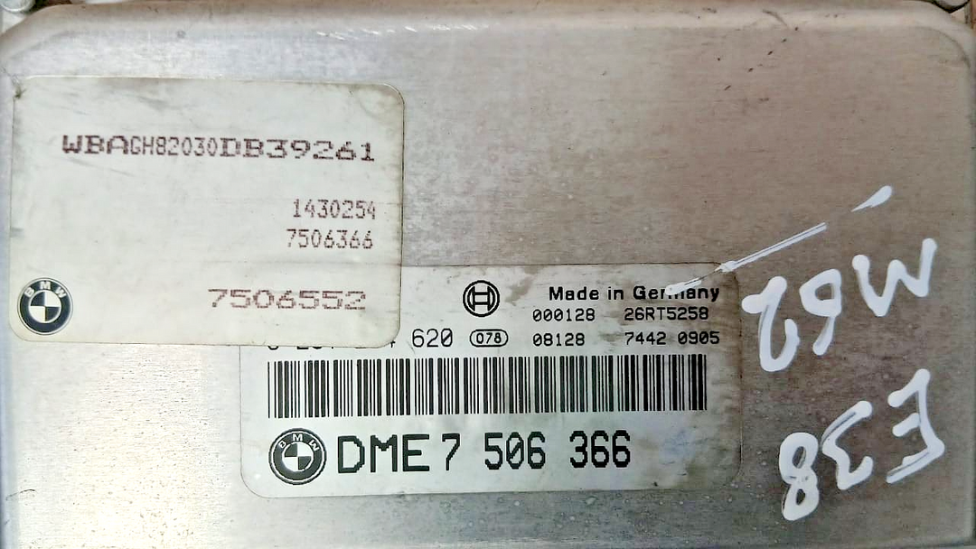 BMW 7 Series E38 735i 1998-2001 Engine Control Unit ECU Kit 7506366 7503871 1423