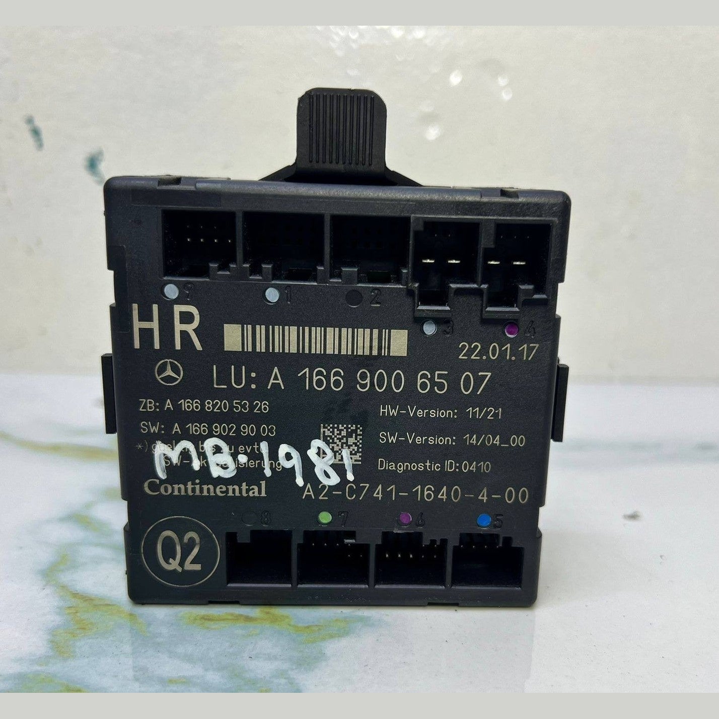 Mercedes Benz W166 ML GL GLE Door Control Module A1669006507 /GLS X166