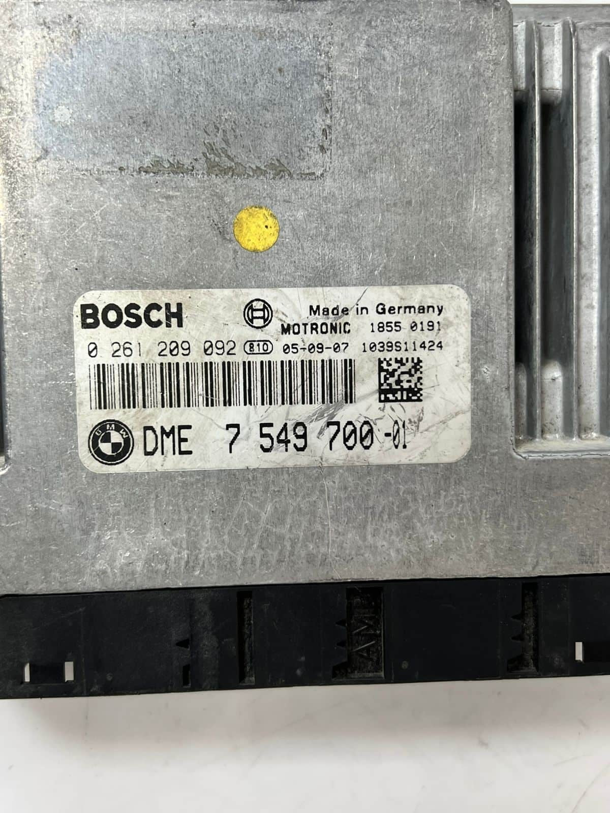 2006-2008 BMW 7 SERIES 750i 550i 650i E60-E66 4.8L Engine Control Module 7549700