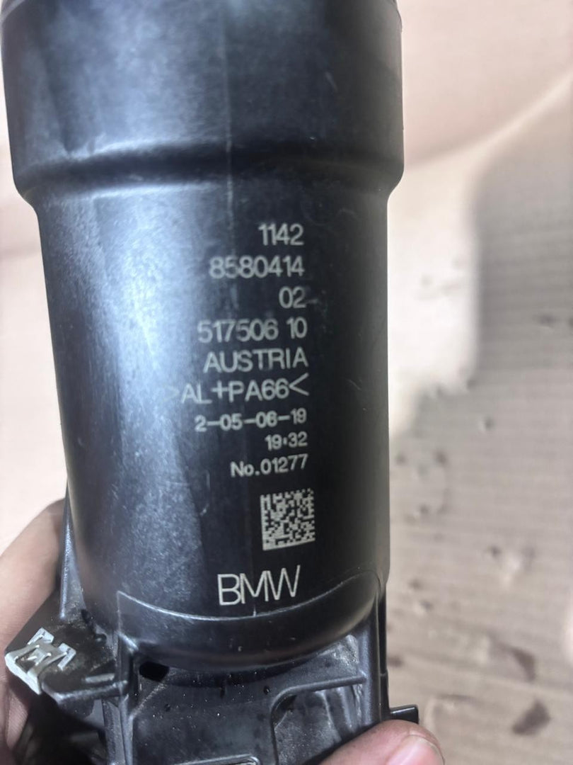 8580414 Oil Filter Housing Heat Exchanger B48B20A BMW 730i G11 330i G20 630i G32