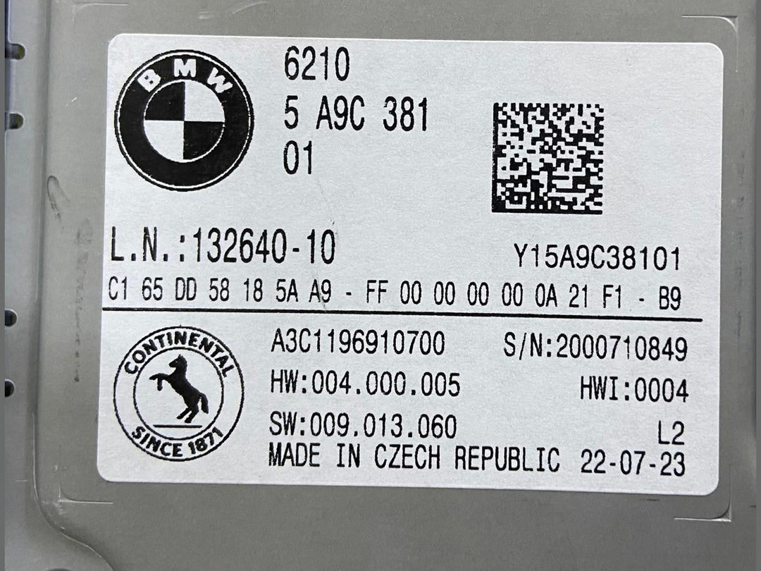 OEM BMW G42 M240 G05 X5 Instrument Cluster Control Module Unit 5A9C381