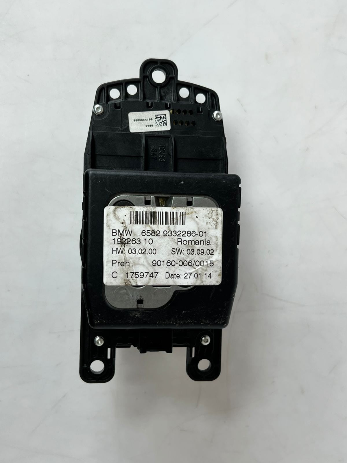 BMW F01 F10 F11 F15 F16 F20 F21 F25 F30 F31 Idrive Touch Controller 9332286 OEM