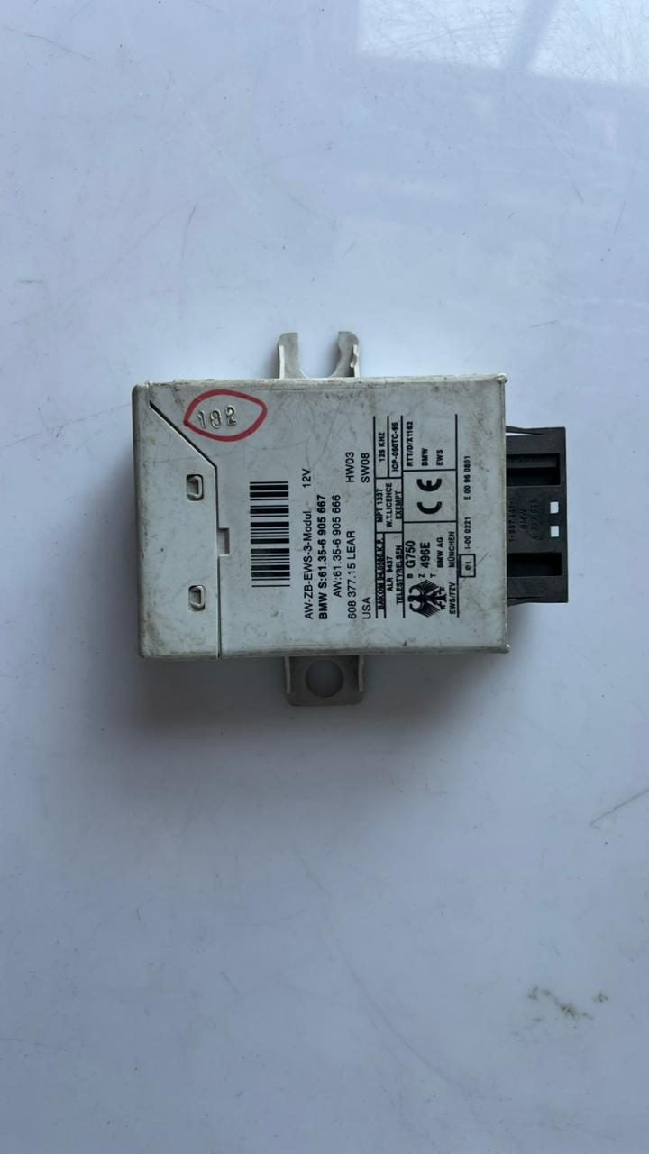 BMW Immobilizer Control Unit Module 6905667 E46, E39, E53, and E65