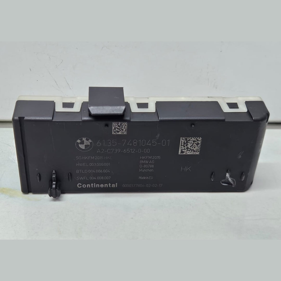 BMW 7 Series G11 G12 Trunk Control Unit 7481045 OEM