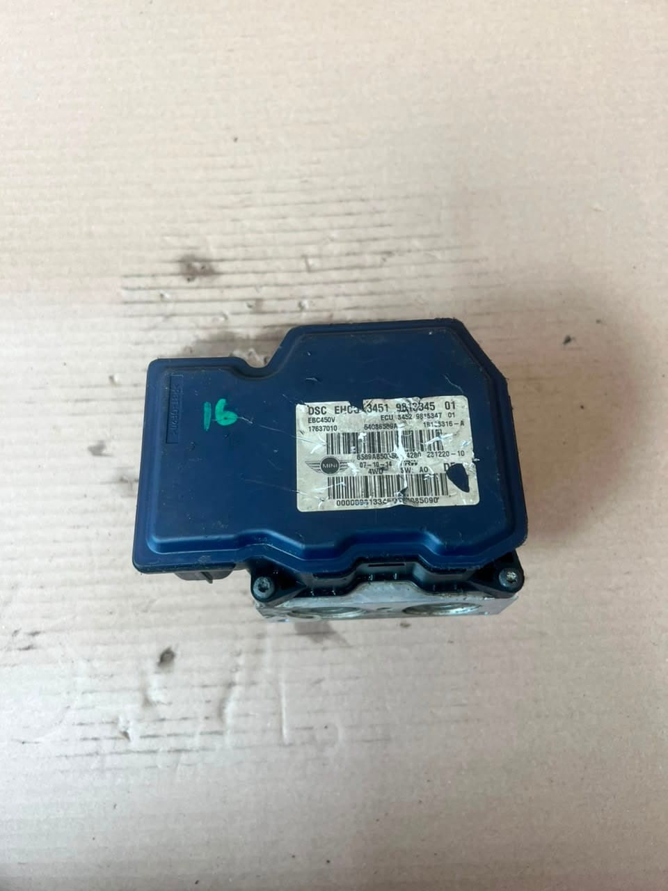 2011-2016 Mini Cooper R55 R56 R60 R61 R56 Countryman ABS Pump Module 9813345