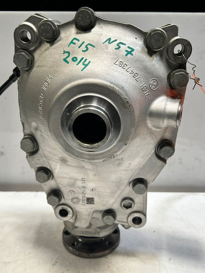 2014 BMW X5 F15 N47 X6 E71 F10 F20 F30 E70 Front AXLE Differential 8635861 OEM