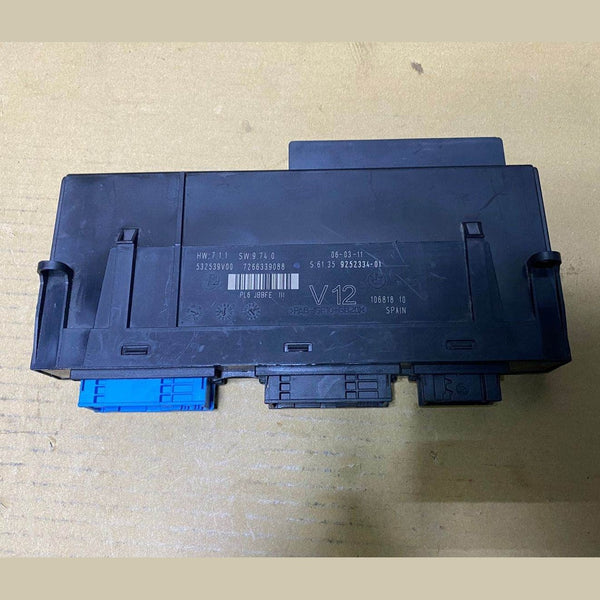 BMW Comfort Control Module 9252334 5 Series Gran Turismo F07
