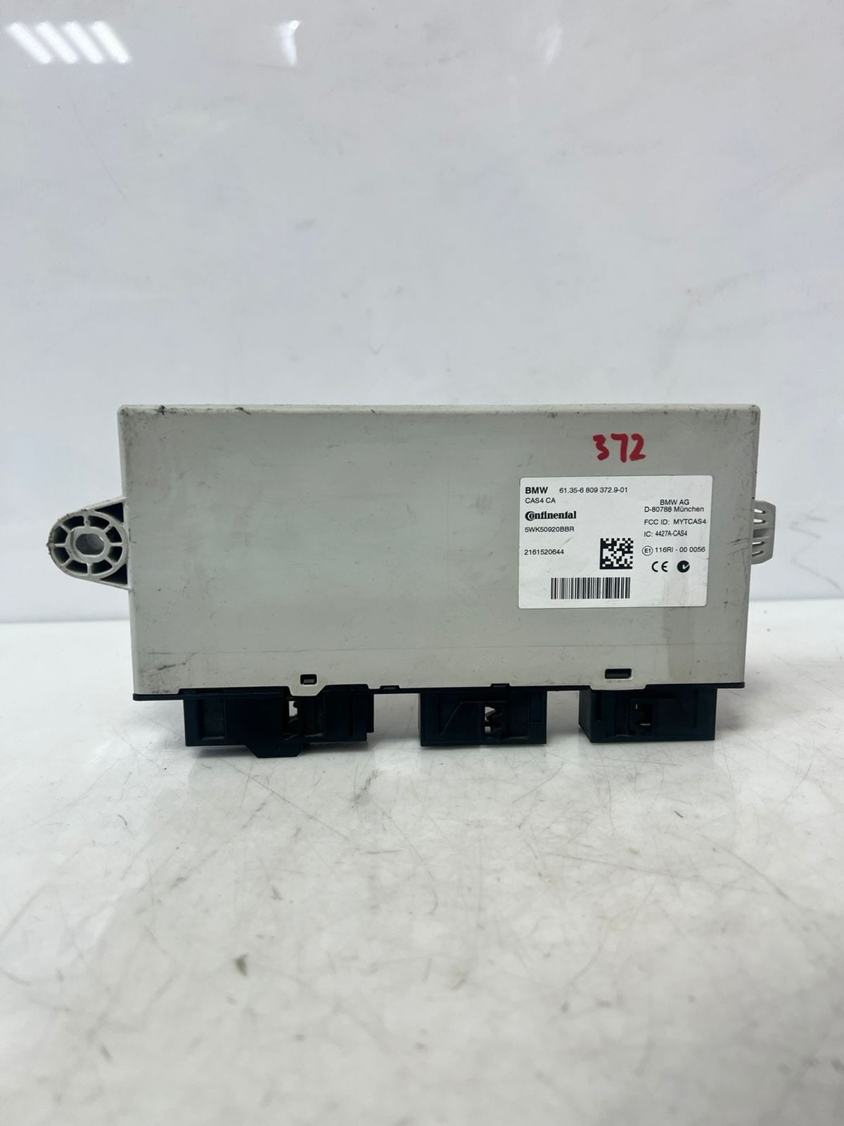 2012 BMW 535i 5 Series F10 and X3 F-Series CAS4 CA Control Module 6809372 OEM