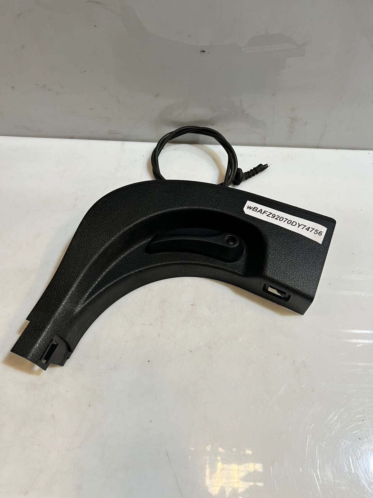 BMW 5 Series F10 F11 Side LATERAL TRIM Panel Lower Front Left Black FL 9162737