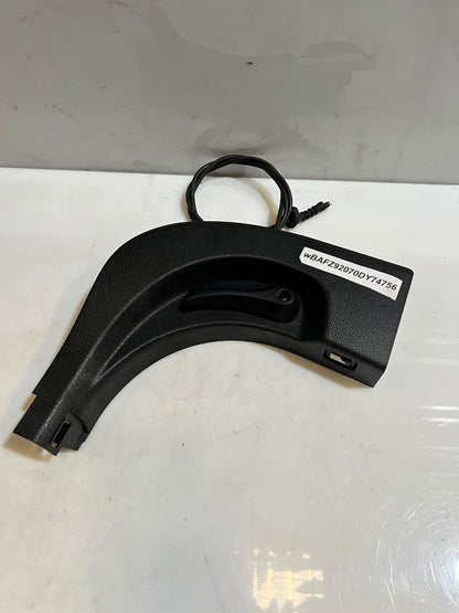 BMW 5 Series F10 F11 Side LATERAL TRIM Panel Lower Front Left Black FL 9162737