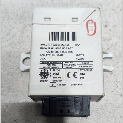 BMW N46 E46 Engine Control Unit DME ECU Set 7563921 OEM