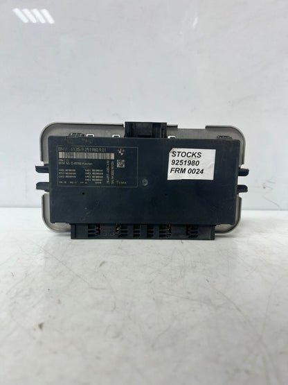 2011-2017 BMW X3 F25 X4 F26 FRM3 Footwell Body Control Module 9251980 OEM