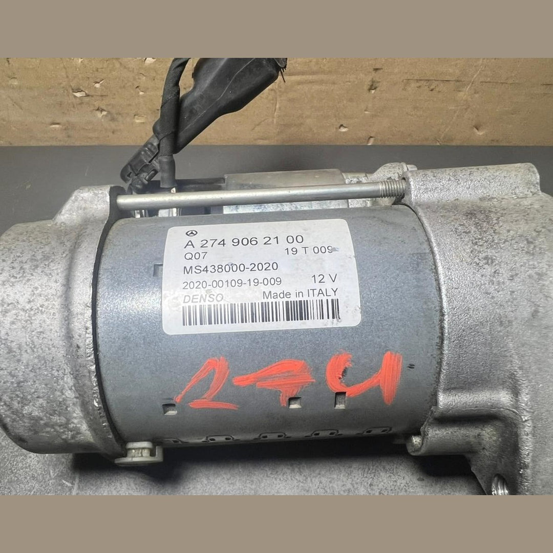 2014-2020 Mercedes-Benz W205 W212  OM274 Engine Motor Starter A274 9062100 OEM