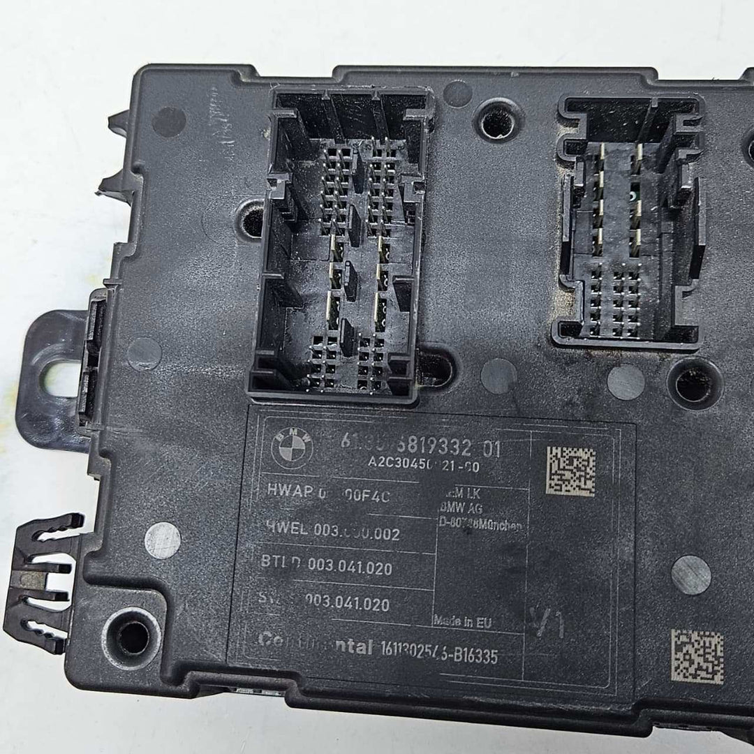 2012-2016 BMW F30, F31, F32 328i Rear Body Control Module 6819332 OEM