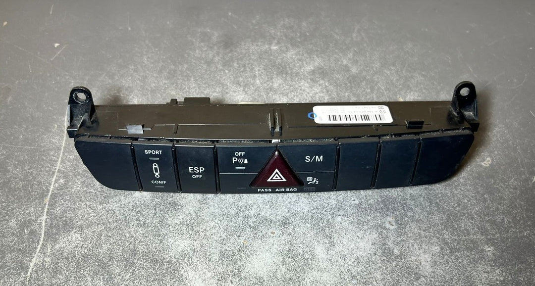 07-13 Mercedes W164 ML GL Switch Control Panel Suspension ESP S/M A164 8700151