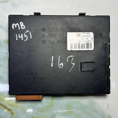 2003-2005 Mercedes-Benz ML350 Body Control Module A1635452832 W163 ML Class