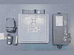 Load image into Gallery viewer, 2008 BMW E70 X5 XDRIVE N52K MSV80.0 DME CAS KEY SET  7 587 164
