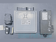 2008 BMW E70 X5 XDRIVE N52K MSV80.0 DME CAS KEY SET  7 587 164