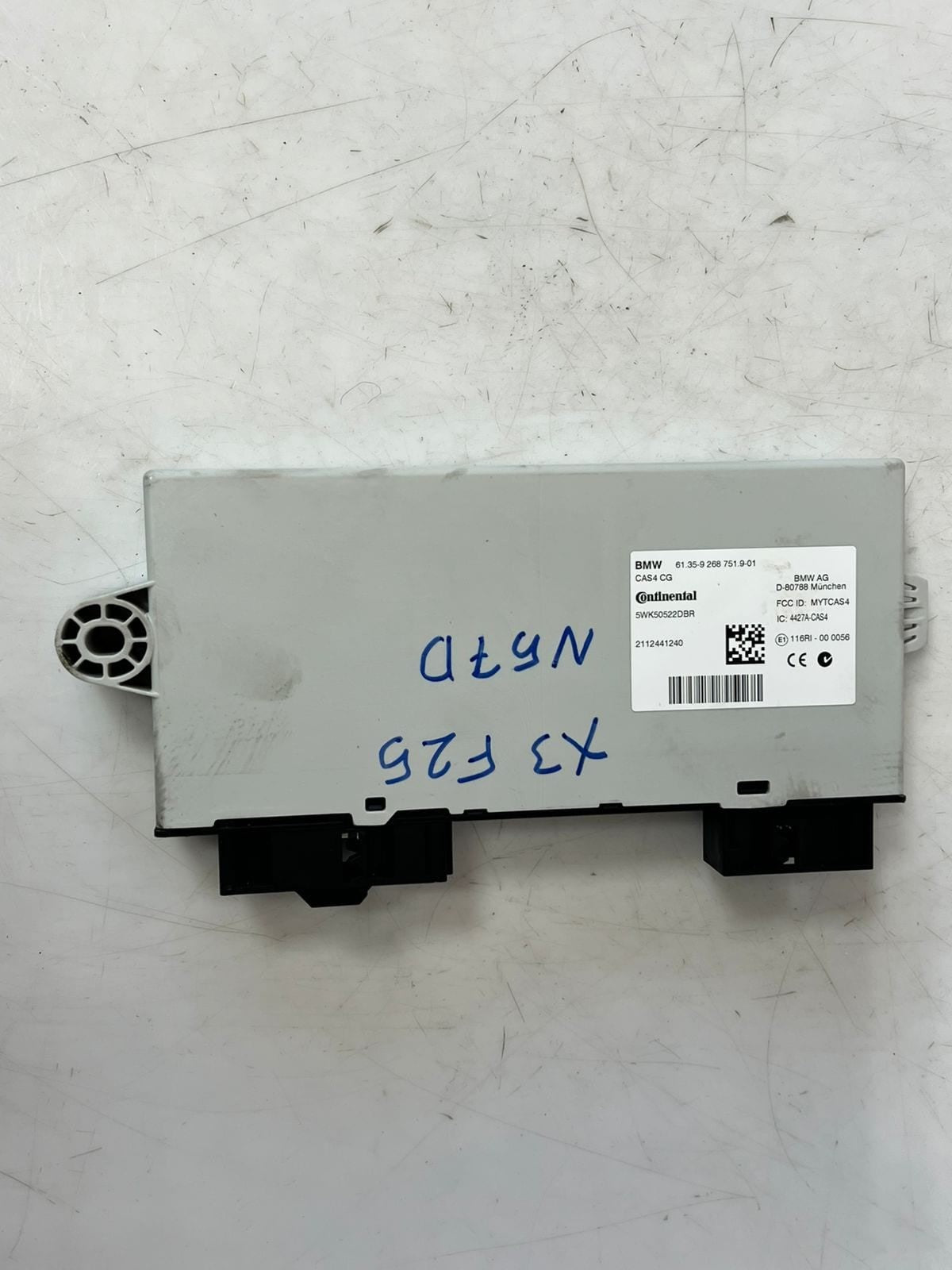 2011-2017 BMW X3 F25 M57D Engine Control Unit ECU SET DDE+CAS4+1KEY 8518479 OEM