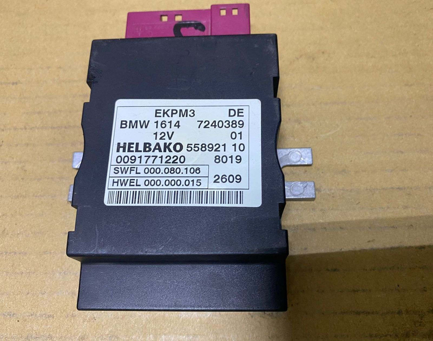 BMW Fuel Pump Control Module 7240389  F01 F02 F10 F11 7