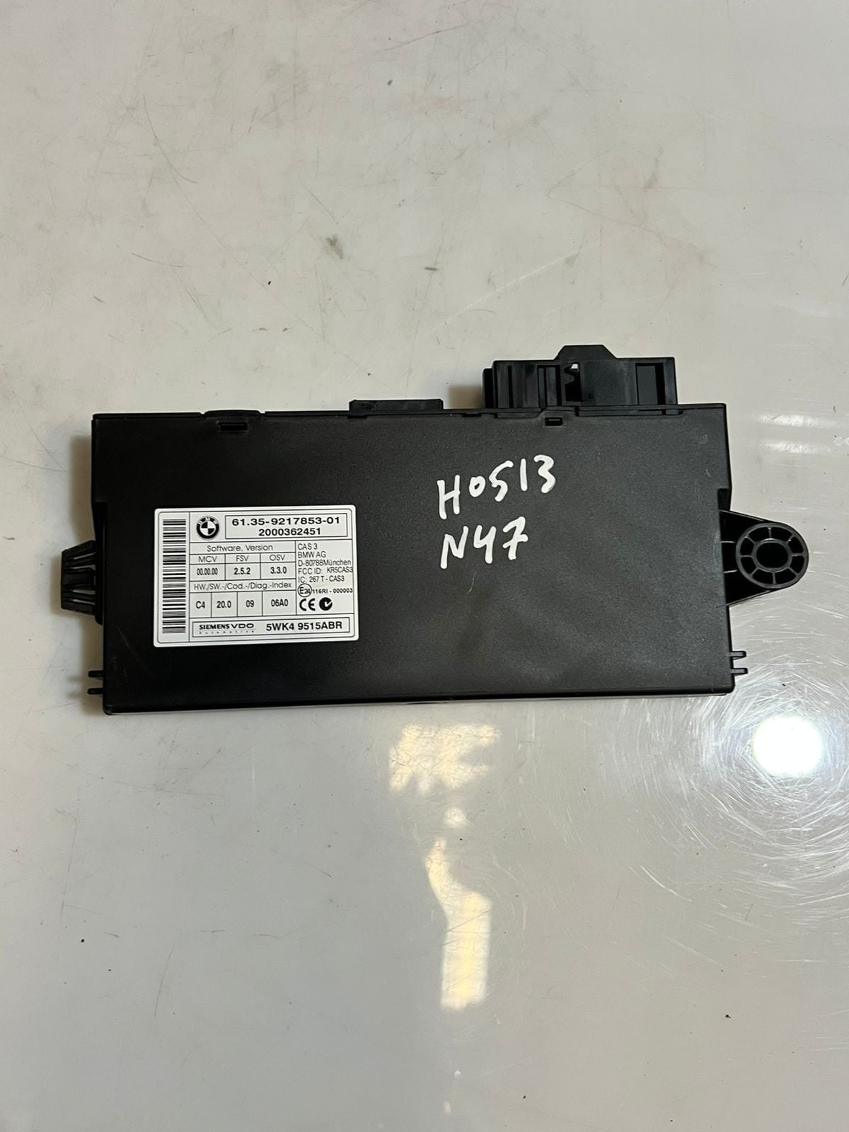 2010-2015 BMW X1 E84 N47 Engine Control Unit ECU SET DDE+ CAS3+ 1KEY 8506442