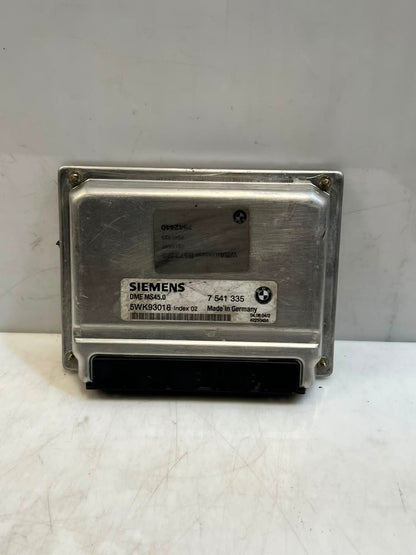 BMW X3 E83 5 Series E60 525i M54 Engine Control Module ECU ONLY 7541335 