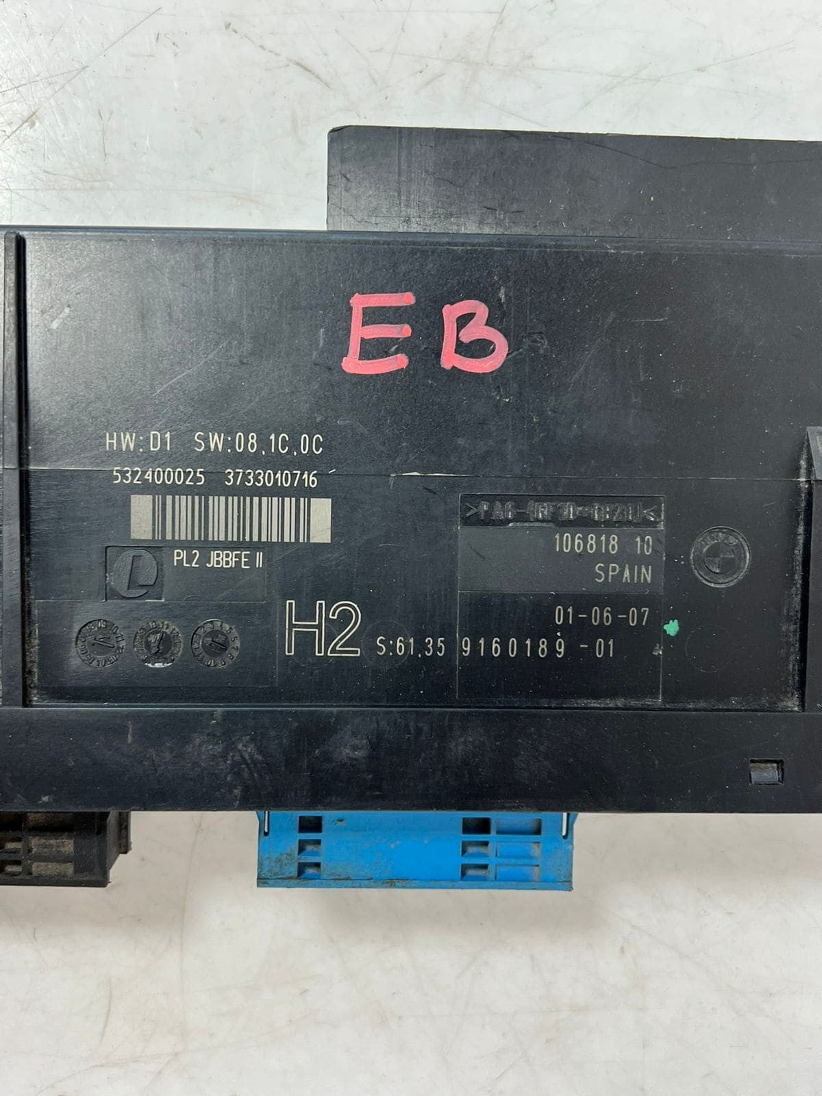2007-2011 BMW 1 Series E87 and 3 Series Body Control Module BCM 9160189 OEM