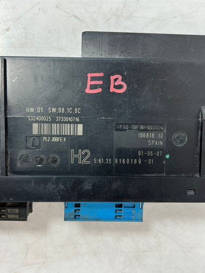 2007-2011 BMW 1 Series E87 and 3 Series Body Control Module BCM 9160189 OEM