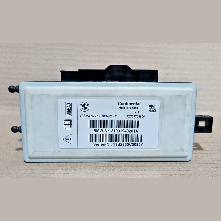 BMW X3 F25 COLLISION IMPACT  CONTROL MODULE ECU  9319492