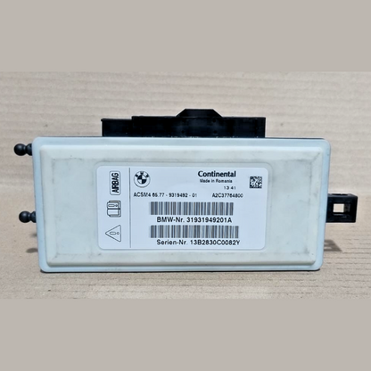 BMW X3 F25 COLLISION IMPACT  CONTROL MODULE ECU  9319492
