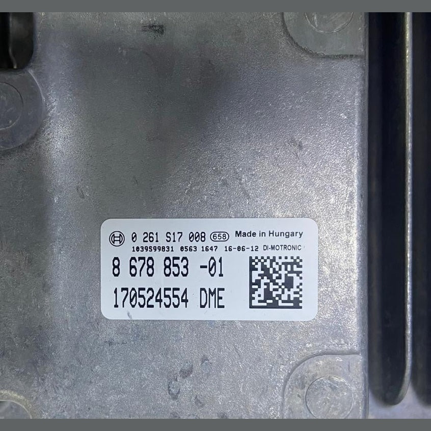 OEM BMW X1 F48 B38 ECU Engine Control unit DME Set 8678853 BOSCH
