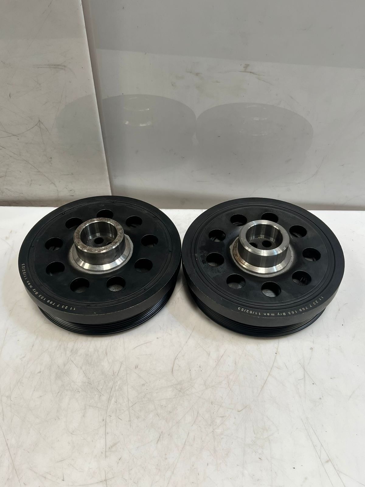 BMW N47D20A Crankshaft Pulley With Vibration Damper 7799153 OEM