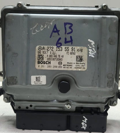 Mercedes-Benz CLK280 Engine Control Unit A2721535591 E280 CLK W209 