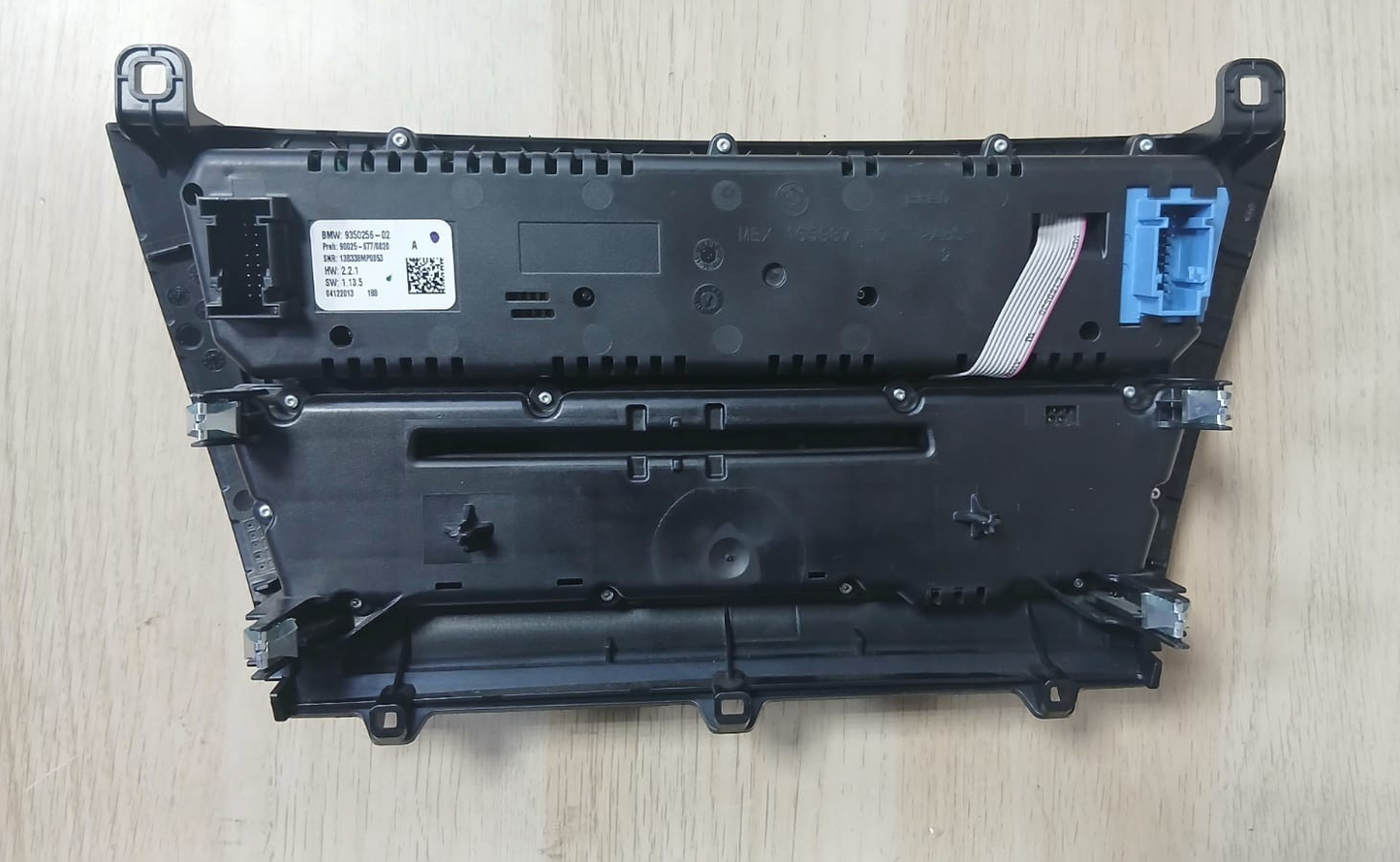 BMW F15 X5 Radio AM/FM Climate Control Panel A/C Unit OEM 9350256