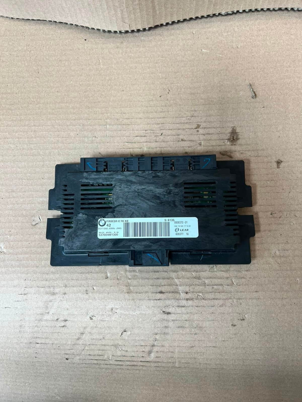 2013 BMW X5 E70 X6 E71 FRM3R Footwell Light Control Module 9308373 OEM