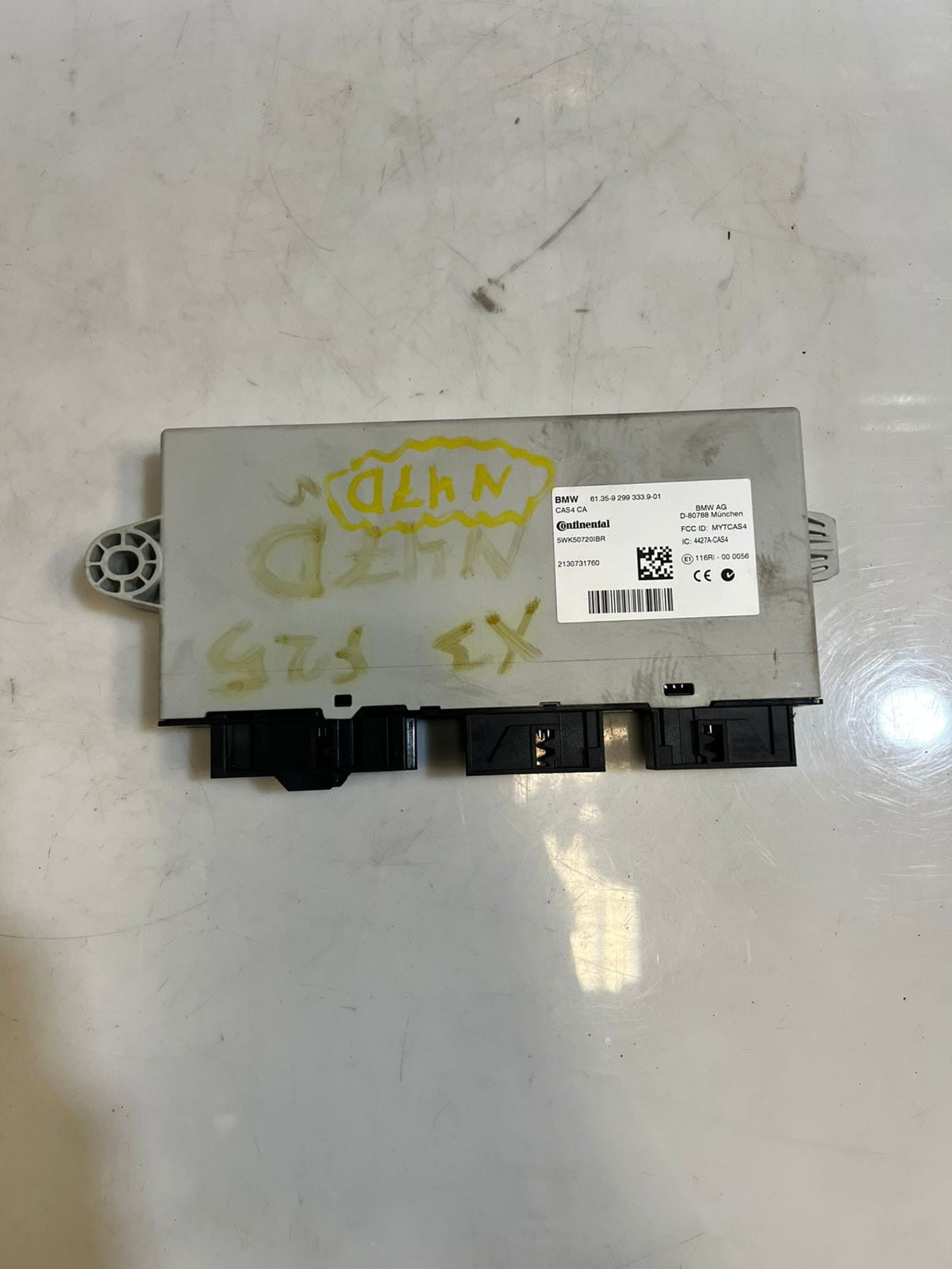 BMW X3 F25 N47N Engine Control Unit Ecu COMPLETE SET DDE+CAS4+1KEY 8574092 