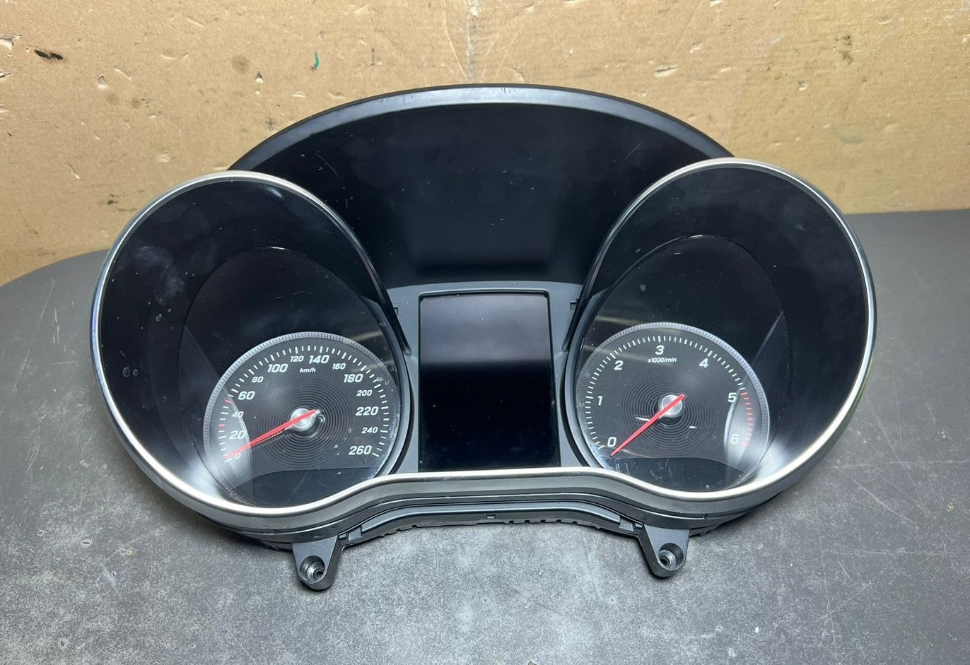 14-20 Mercedes-Benz W205 C-Class Instrument Cluster Speedometer A205 9001930 OEM