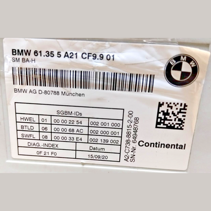 BMW G05 G07 G12 G20 G22 G29 G30 F90 Front Left Right Seat Control Module 5A21CF9