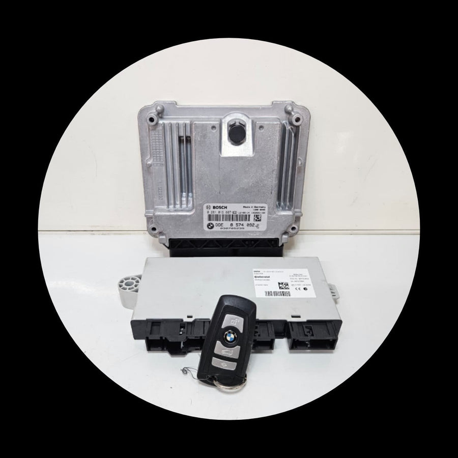 8574092-2013 BMW 5 Series X3 F25 N47 Engine Control Unit DDE Key Set