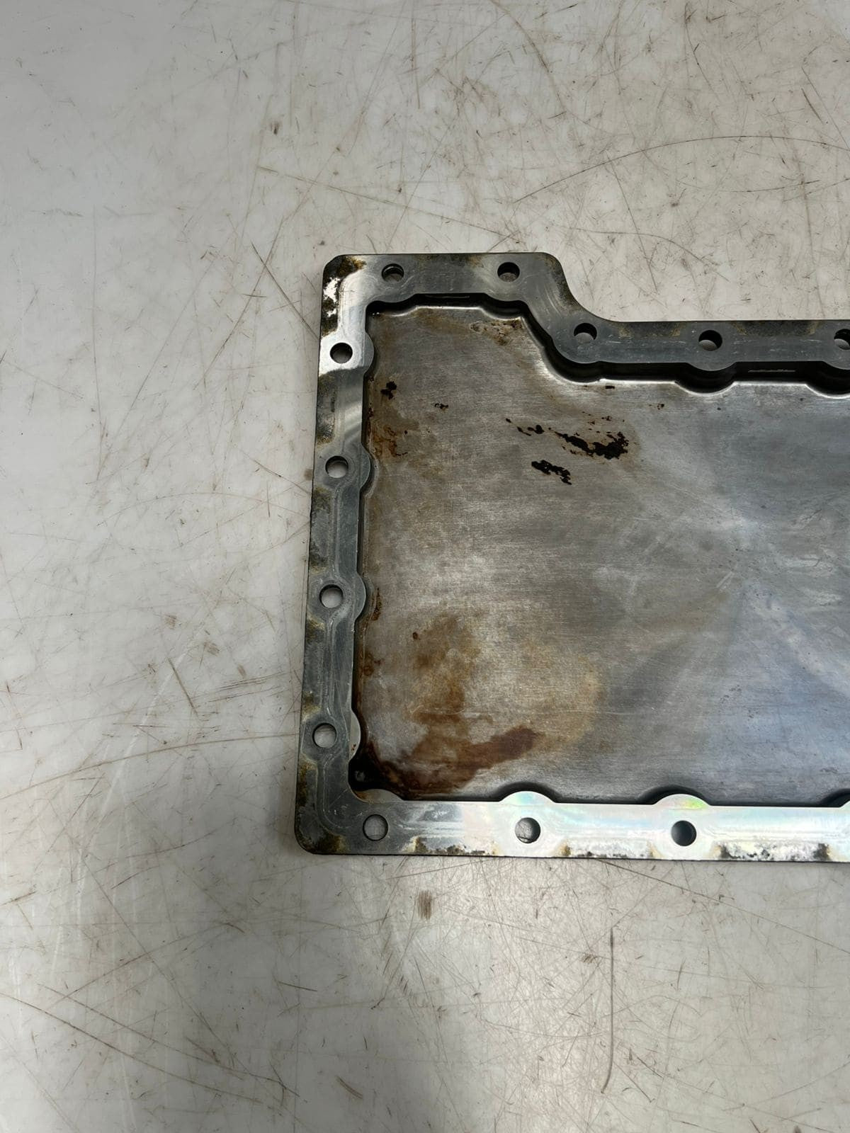 2003-2005 LAND ROVER X5 L322 with 4.4 V8 engine M62B44 Oil Pan 7504653 - 02