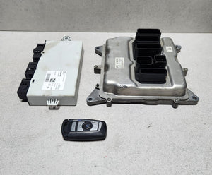 2014 BMW 320i 2014 F30 N20 Engine Control Unit DME ECU Set 8626172 OEM