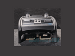 Load image into Gallery viewer, BMW F01 F02 740 750 CENTER CONSOLE REAR AIR VENT  GRILLE BLACK  OEM - 9118249
