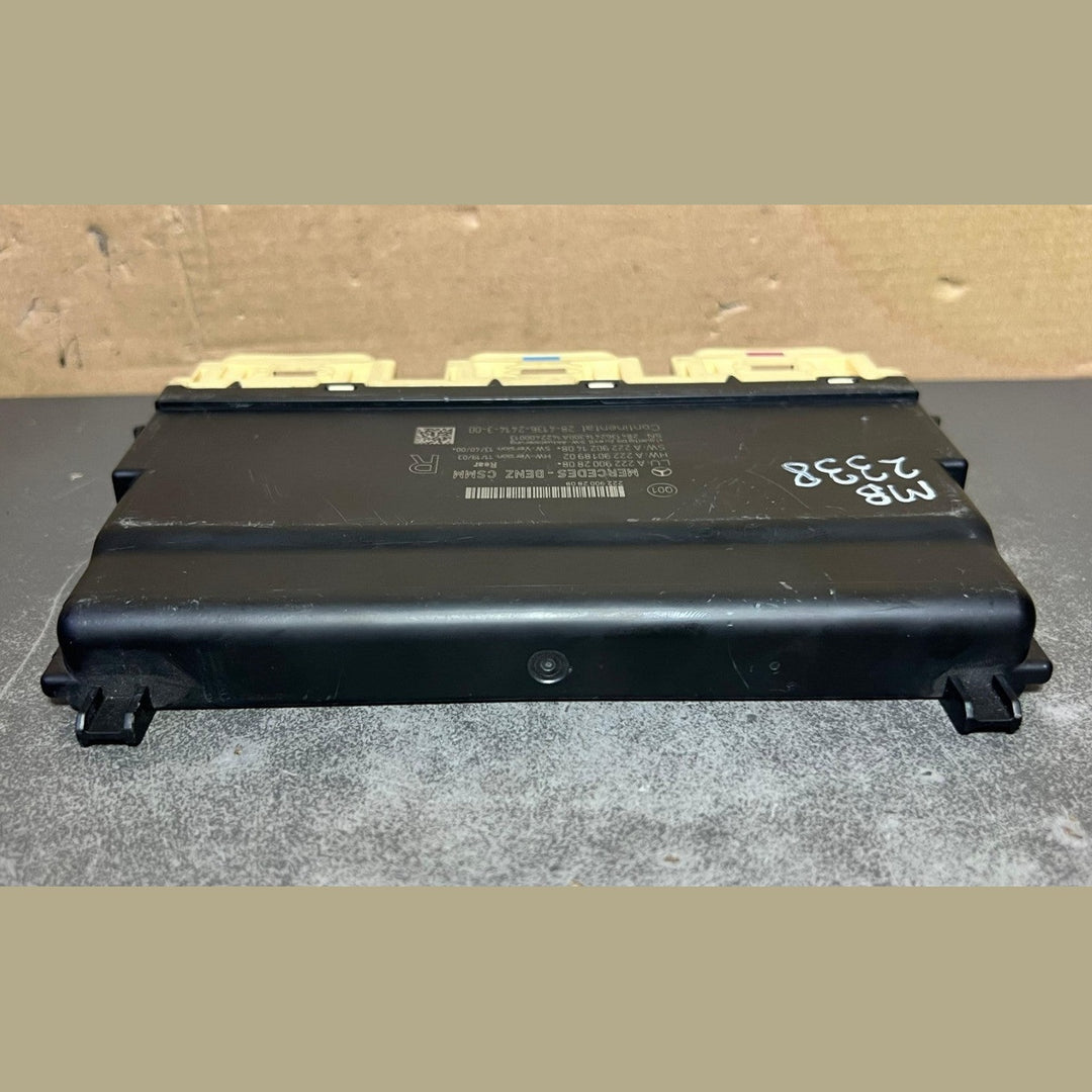14-18 Mercedes W222 S-Class AMG Rear Right Seat Control Module A222 9002808 OEM