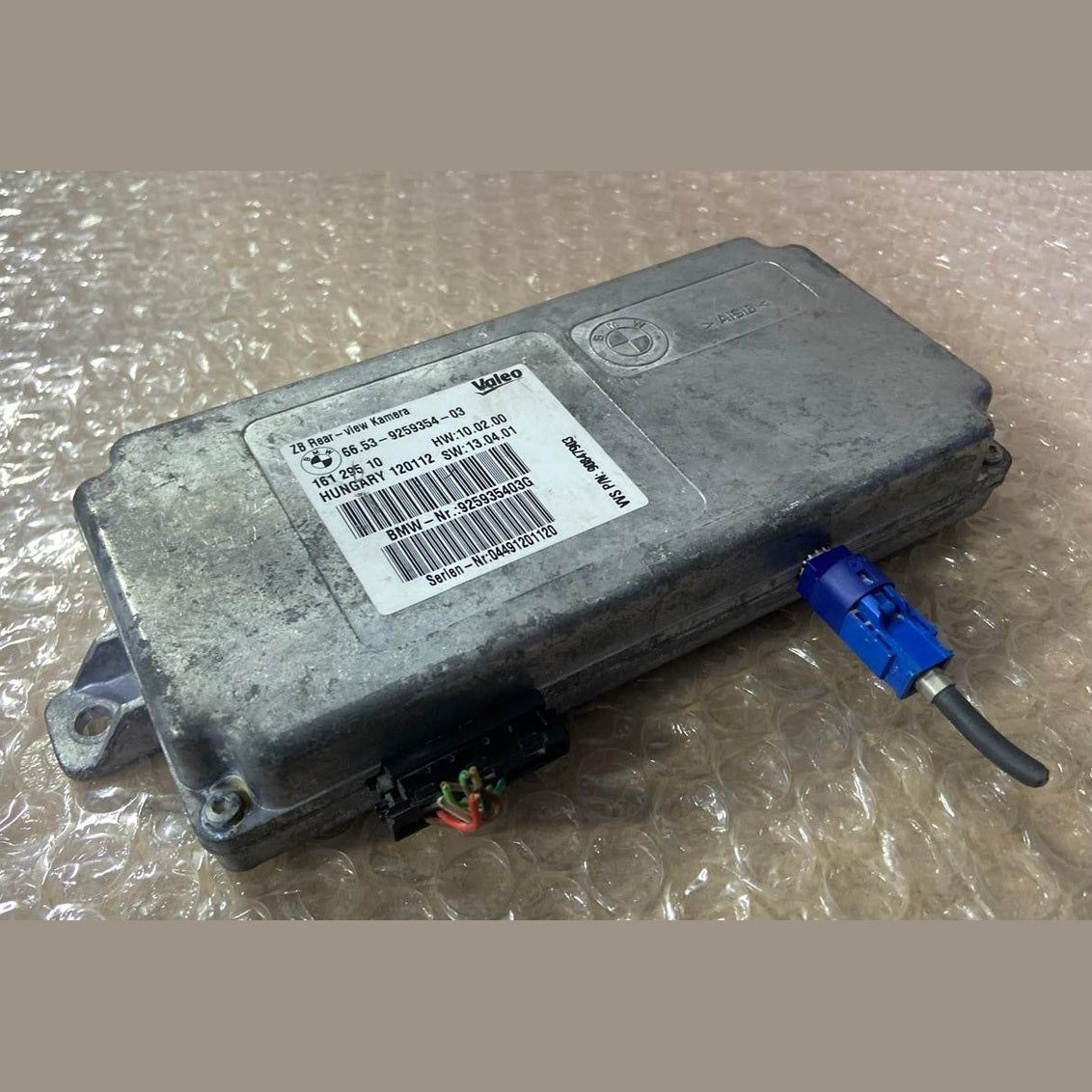 OEM BMW F10 5-SERIES 550i 2012 REAR VIEW BACK UP CAMERA CONTROL MODULE 9259354