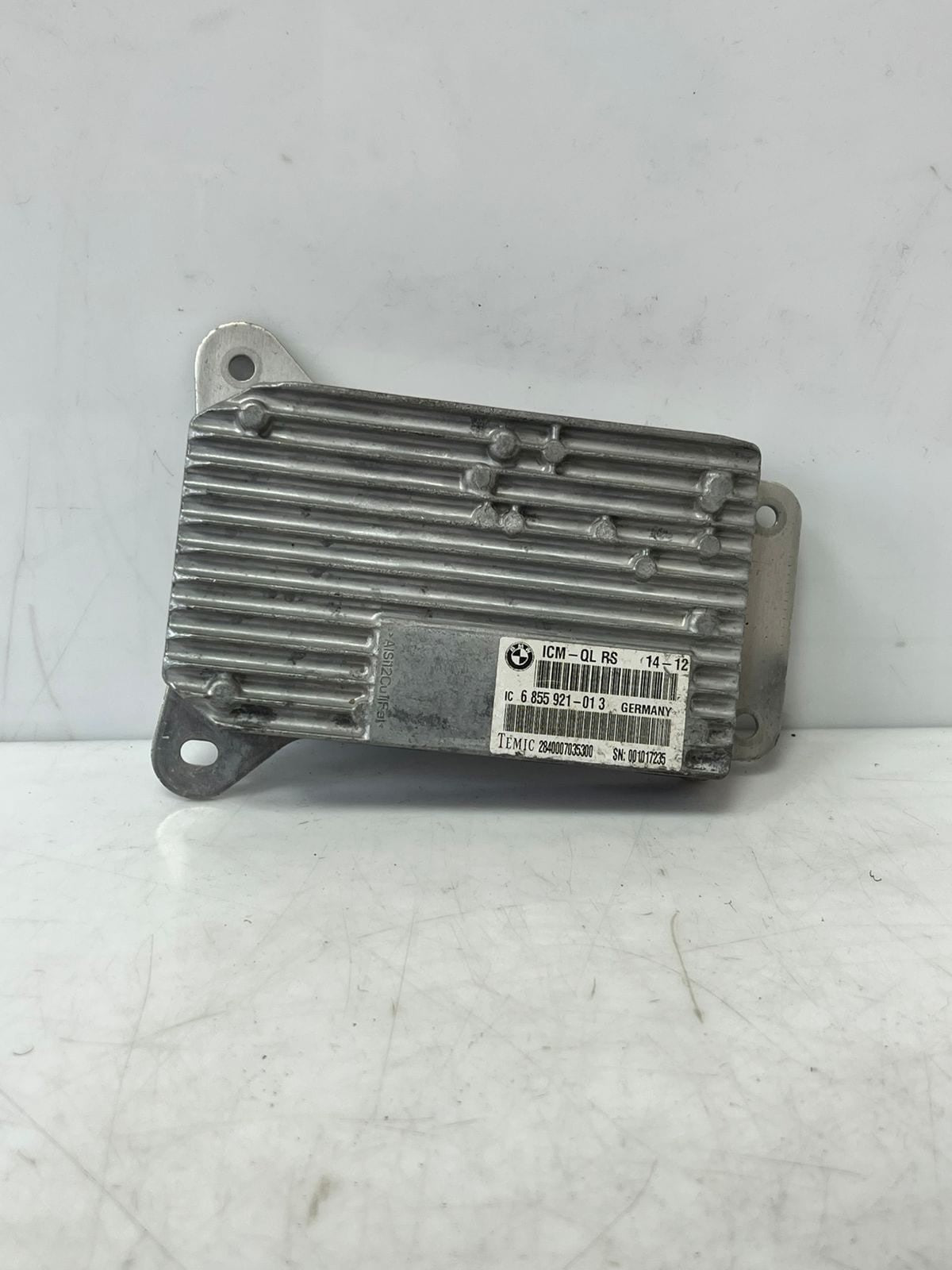 2012 BMW 740Li Integrated Chassis Management (ICM) CONTROL MODULE 6855921 OEM