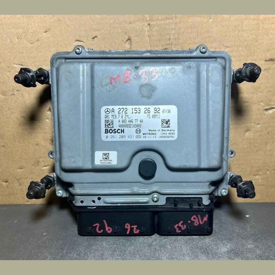 08-10 Mercedes W204 C-Class Engine Control Module Unit ECM ECU A272 1532692 OEM