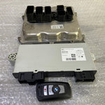 Load image into Gallery viewer, OEM BMW F25 X3 F20 F30 N20 ENGINE CONTROL UNIT DME CAS IGNITION KEY SET 7646764