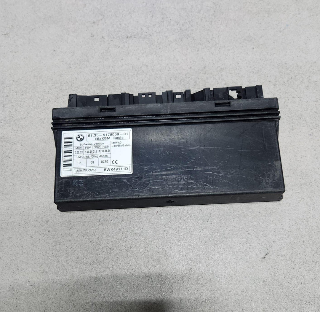 2009 BMW 528i xDrive Body Control Module 9176069 E60 535i
