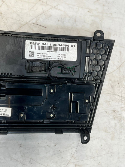 2010-2014 BMW X3 F25 X4 F26 Climate Control AUDIO Panel A/C 9284596 OEM