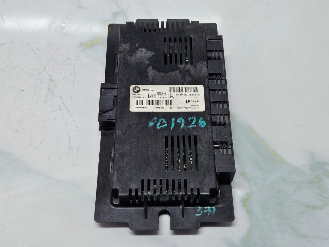 2013 BMW X1 E84 LIGHT CONTROL FOOTWELL MODULE 9308371 OEM